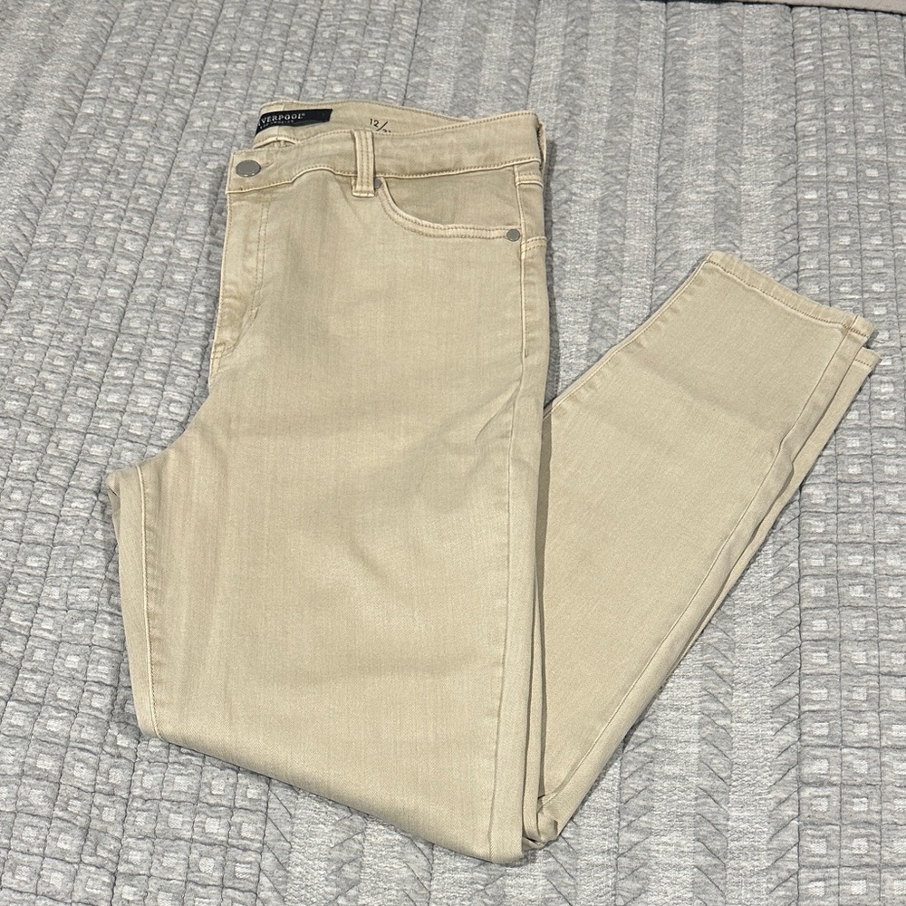 Liverpool Women's Cream Skinny Jeans - never worn!!
